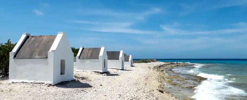 Slave huts in Bonaire