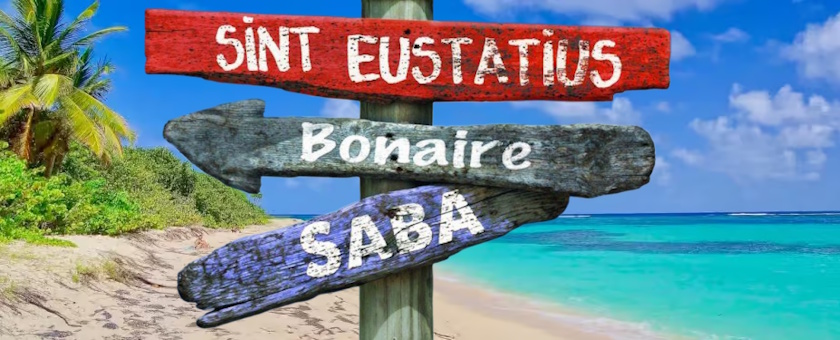 Dutch Caribbean streetsign