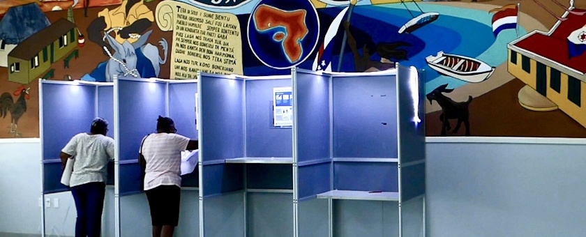Voting in the Caribben